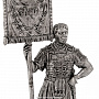 Оловянный солдатик миниатюра "Римский знаменосец, 1-2 вв. н.э.", фотография 4. Интернет-магазин ЛАВКА ПОДАРКОВ